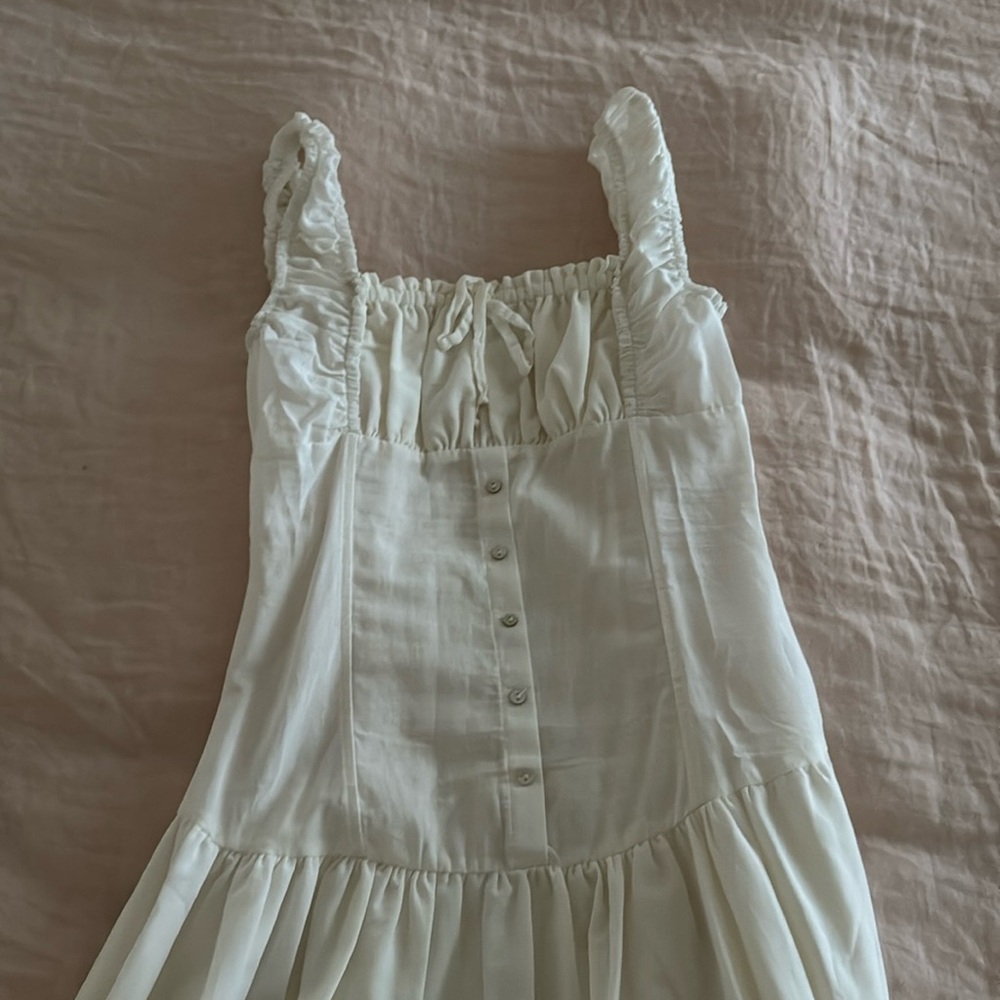 Maxi dress, Frankie’s bikini, white